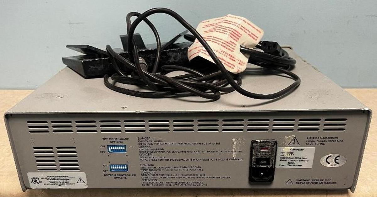 Used ConMed/Linvatec D3000 Advantage Console w/C9863 Wired Footswitch-90 Warranty