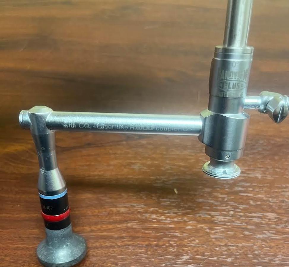 Used WOLF 8912.402 Panoview Plus CO2 Laser Laparoscope, 10MM 0º. In Exc. Condition
