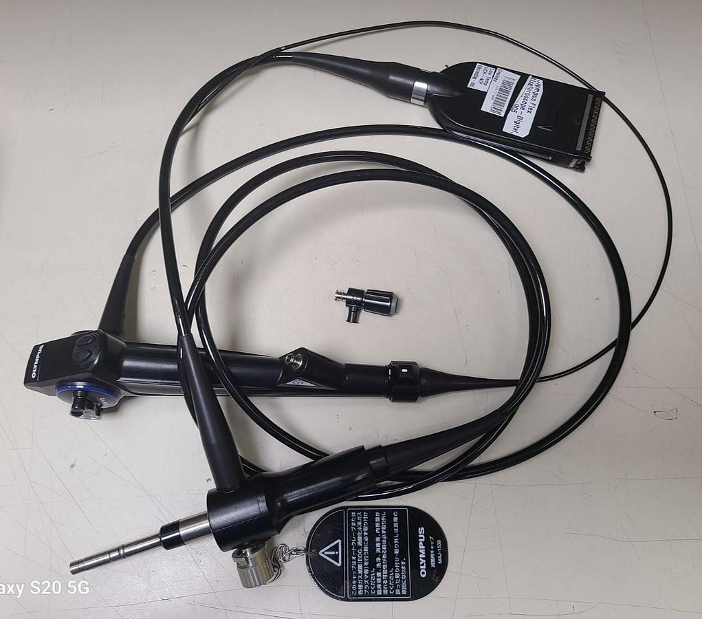 Used Olympus URF V3 Video Ureteroscope in excellent condition with only 40 uses!!!