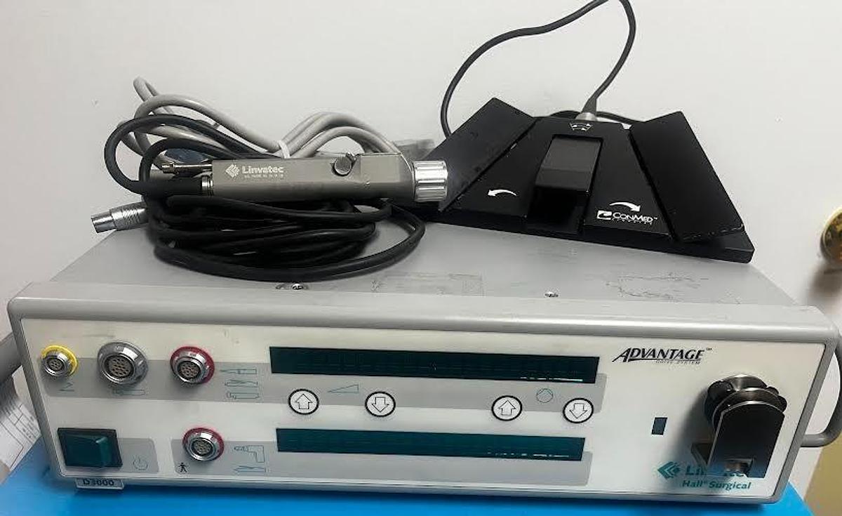 Used ConMed/Linvatec D3000 Console with D9820 Advantage Shaver & C9863 Foot Switch