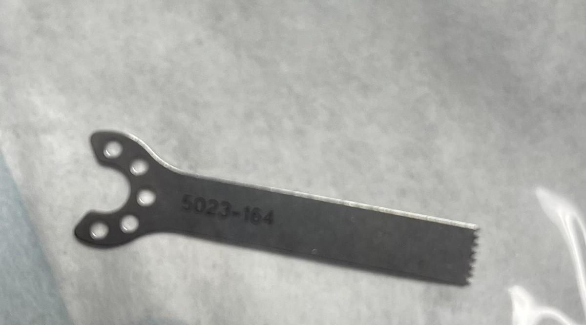 Used Hall Surgical 5023-164 Micro Oscillator Blade --- Sold as is-