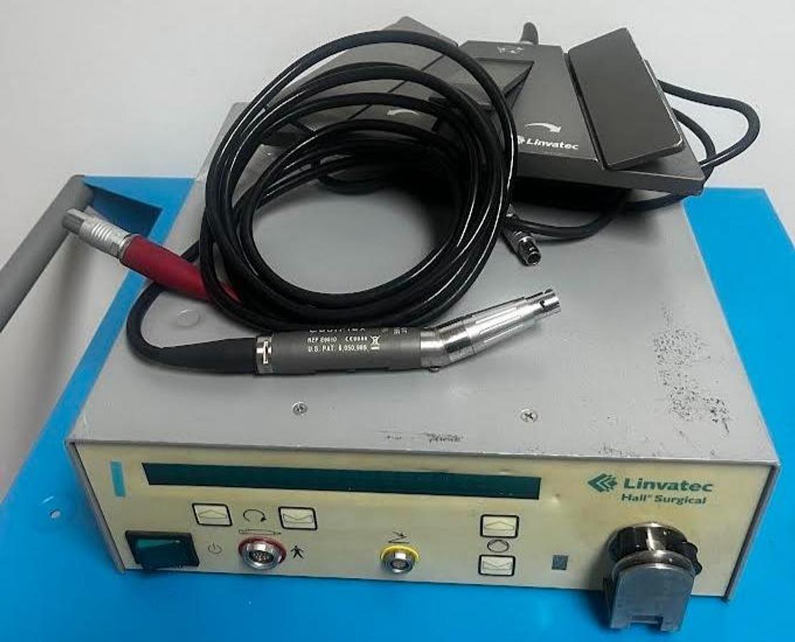 Used Linvatec/Hall E9000 Controller with E9010 COOLFLEX DRILL & C9863 Footswitch