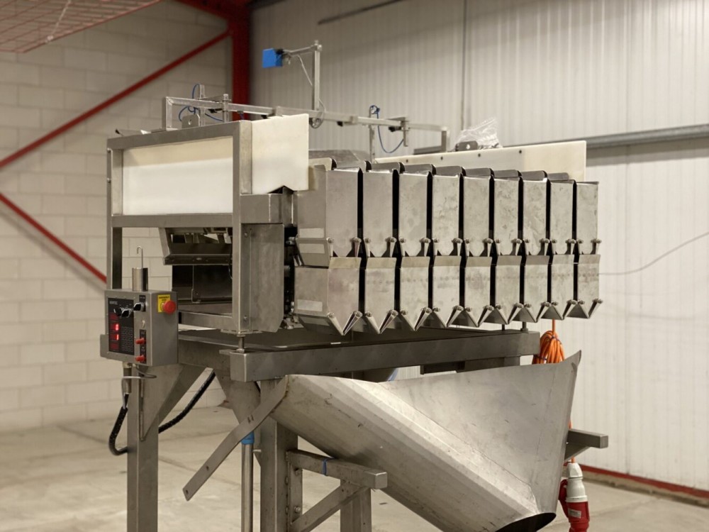 Used Newtec 9 head lineair weigher