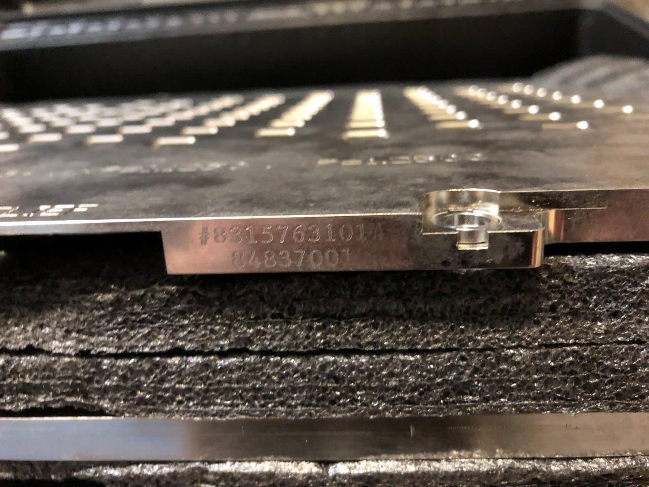 Used DELTA DE8000 6.8 x 6.2 eMGA Test Handler Change Kit