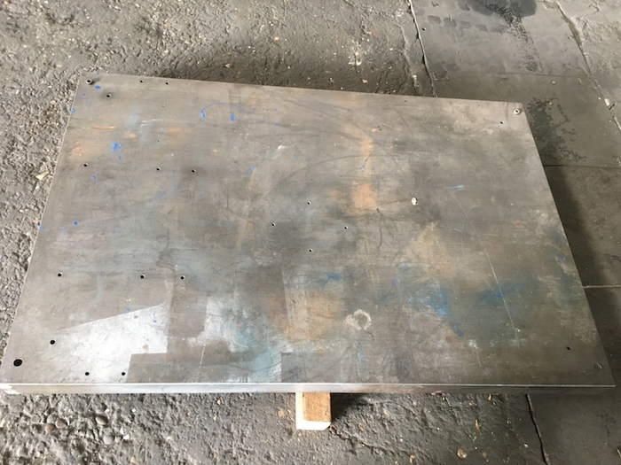Gebraucht Messplatte Anreissplatte Stahl - Schweisstisch