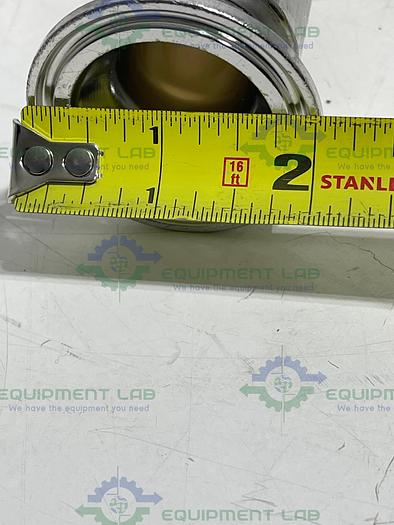 Used Sani Tech  STHT-R-HD-1000 36" Silicone Hose w/ 1 1/2" Sanitary Fitting