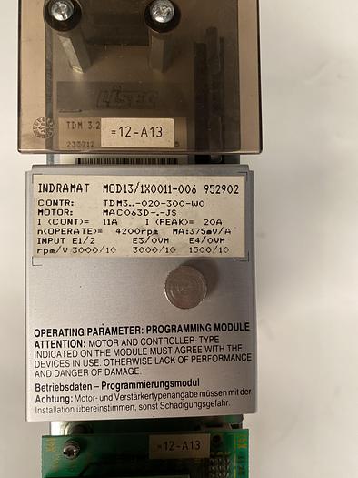 Used Indramat  TDM 3.2-020-300 (1)