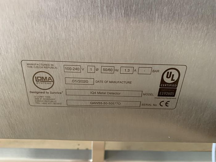 Neumaschine Metallsuchgerät mit Förderband