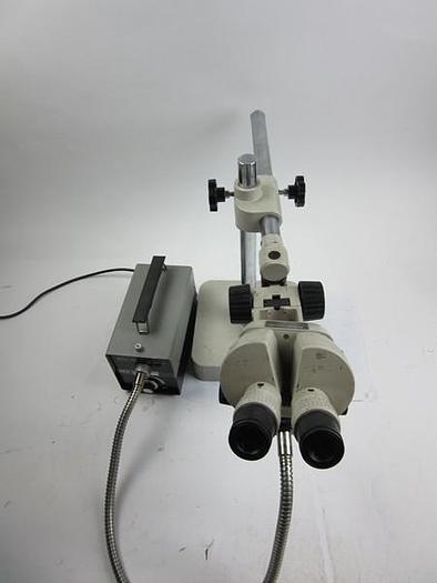 Used Nikon Microscope with fibre light