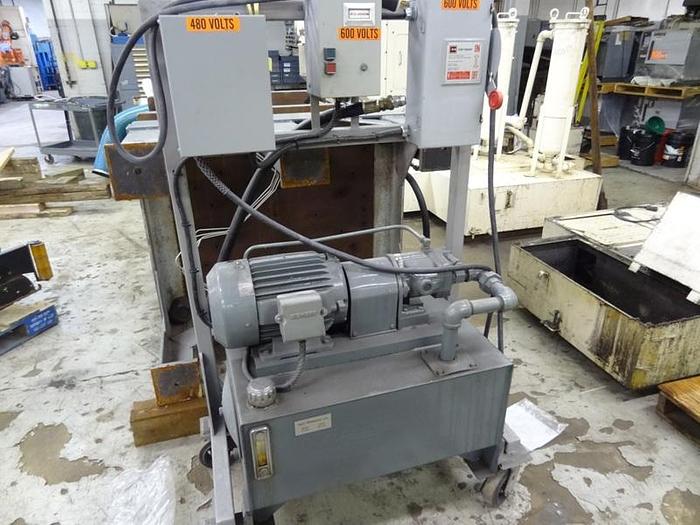 Used CUSTOM BUILT 50 TON(ESTIMATING TONNAGE) HYDRAULIC 4 POST PRESS