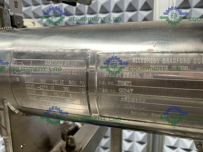 Used Pall TFF Filtration Skid w/ Alfa SRU47 Pump, Cassette Holder, & Heat Exchanger