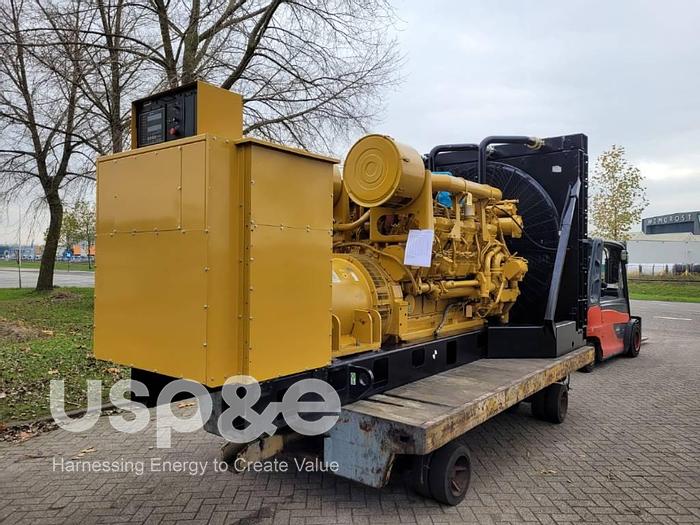 Used 1.1 MW 1997 New Caterpillar 3512B Diesel Generator