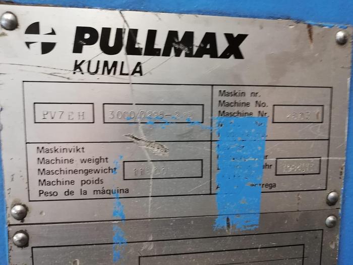 Used Pullmax 3 rolls hydraulic plate rolling machine