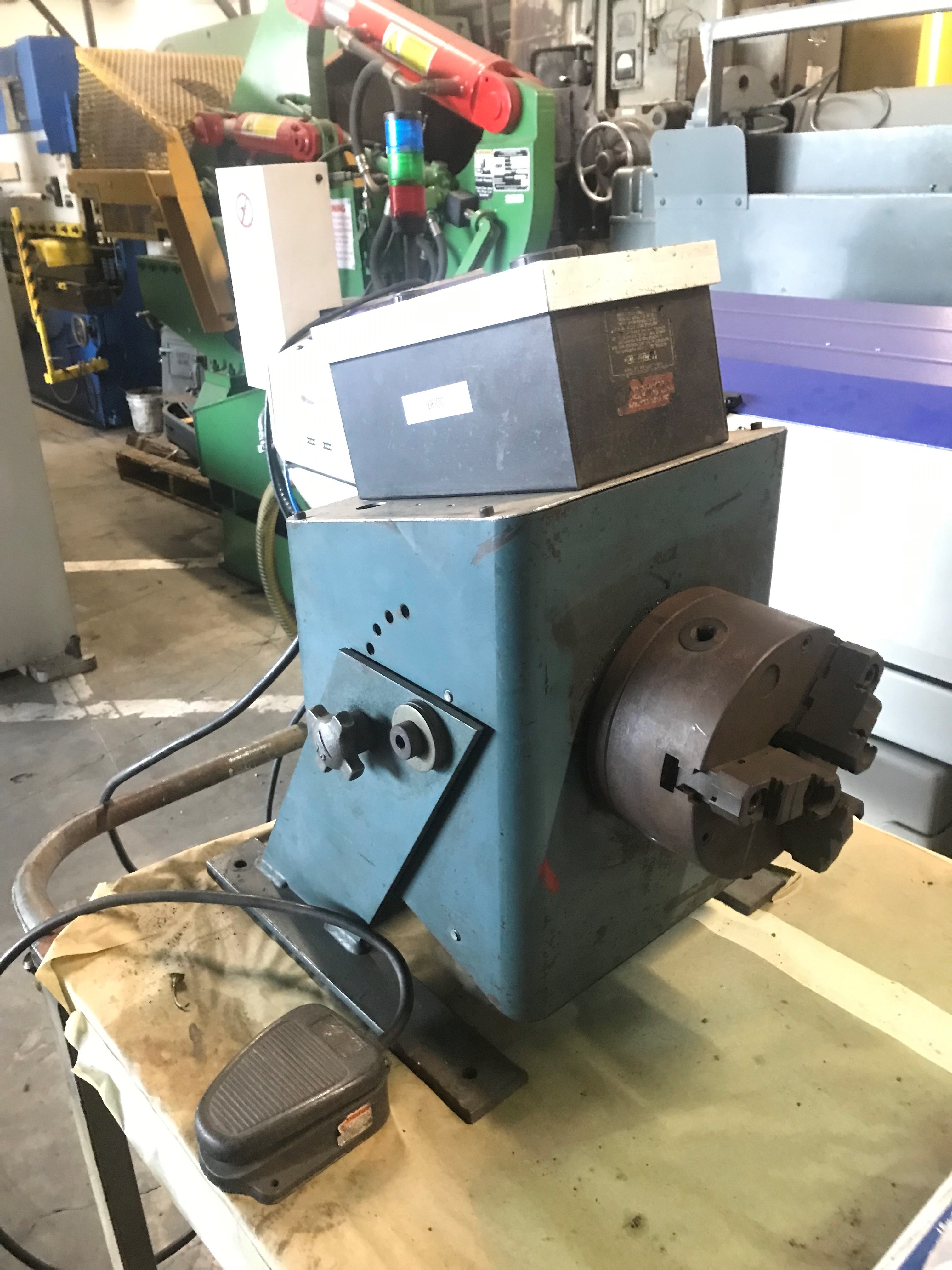 Used Jetline ZB200B Bench Welding Positioner 200 LB. #6600 #2
