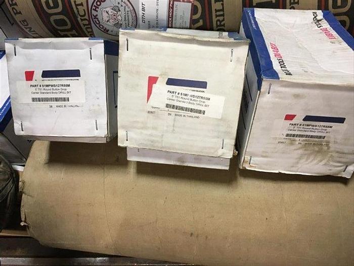 Mitsubishi 5" T51 Drop Center Round Button Drill Bit