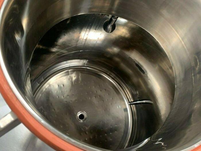 Used Paul Mueller 375 Liter Jacketed Stainless Steel Bioreactor 100 PSI