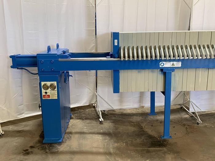 Used FP-52: Used 18 cu. ft. WTT Brand Filter Press