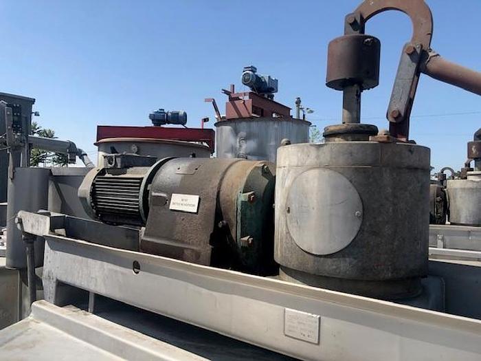 Used Hamilton 300 Gallon stainless steel jacketed mix kettle