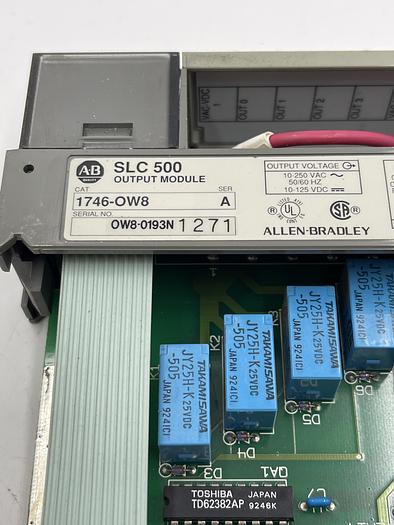Used Allen-Bradley 1746-OW8 Ser A 