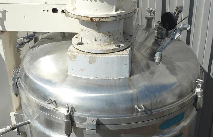 Used 600 GALLON (2400 LITER) FRYMA VACUUM PROCESSING MIXER – S/S – JACKETED