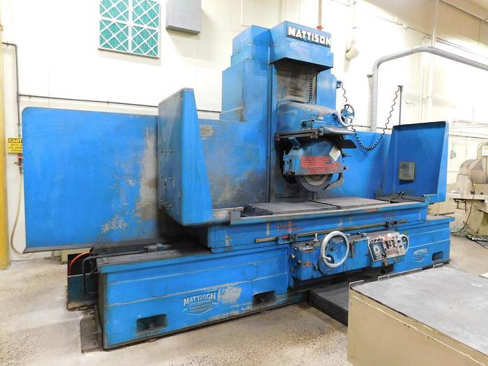 Used Mattison 2472 Surface Grinder