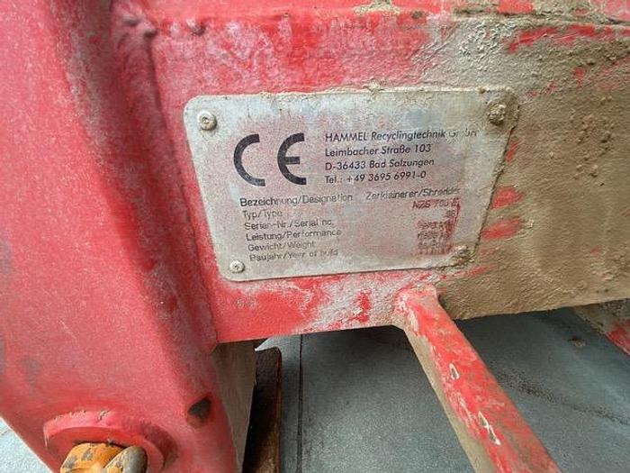 Gebraucht Hammel NZS 700 D
