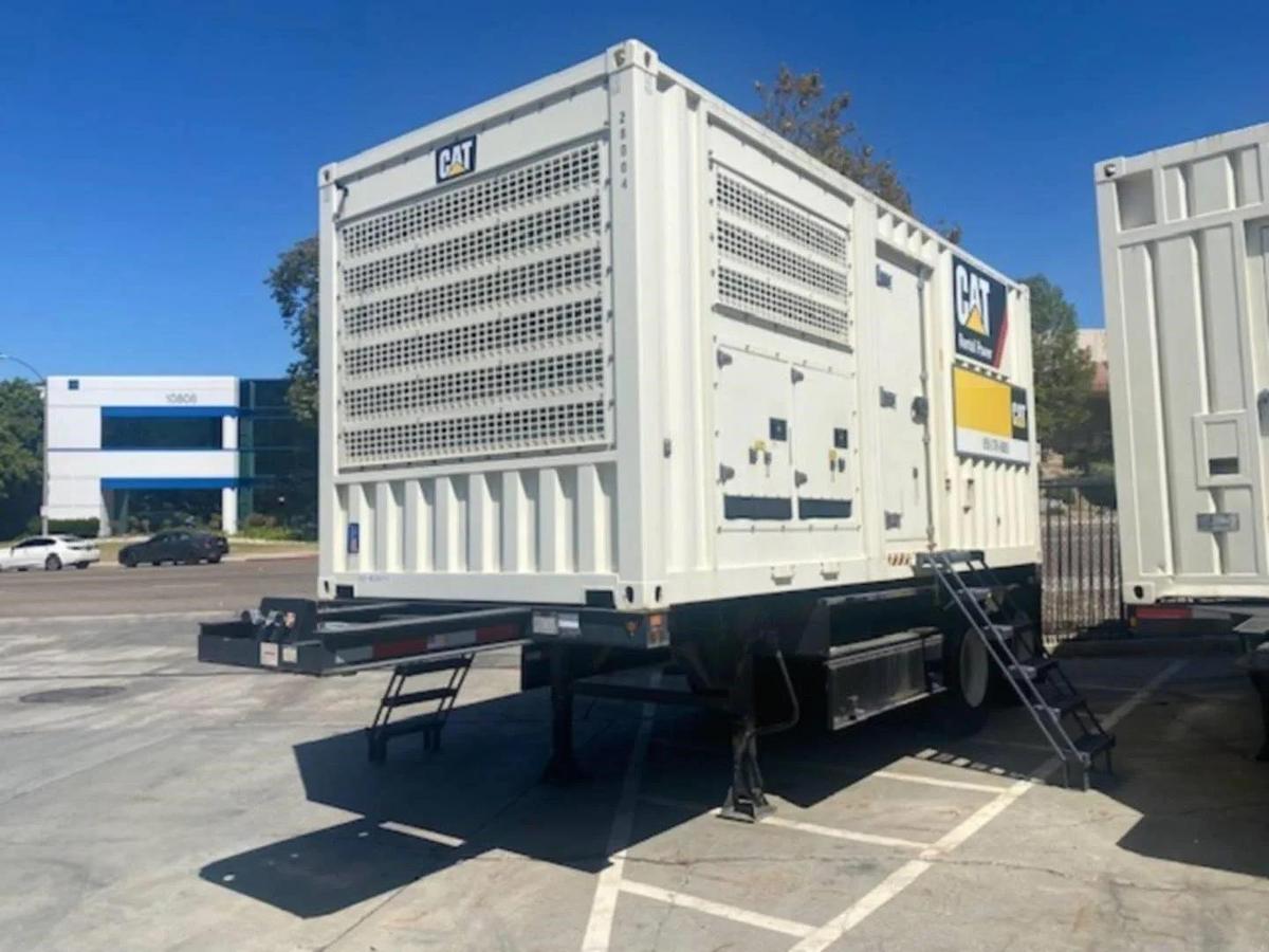 Used 2019 CATERPILLAR XQ570 455kW Prime Rental Grade Tier 4 Final CARB Towable Generator Sets (2 Available)