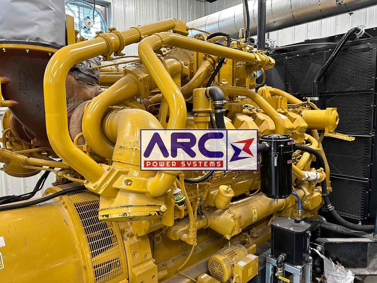 Used Caterpillar G3512 750kW Natural Gas Generator Set