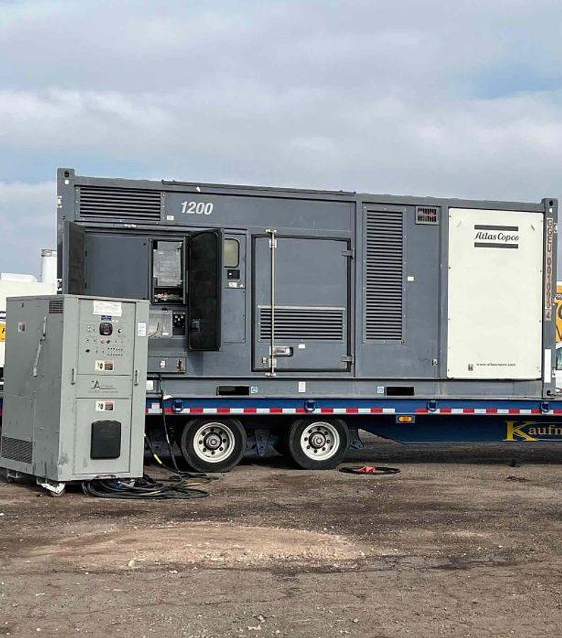 Used Atlas Copco QAC1200 1000kW Tier 2 Diesel Generator Set