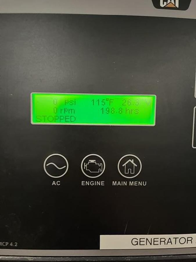 Used 2014 Caterpillar 3512C 1500kW Tier 2 Diesel Generator Set (2 Available)