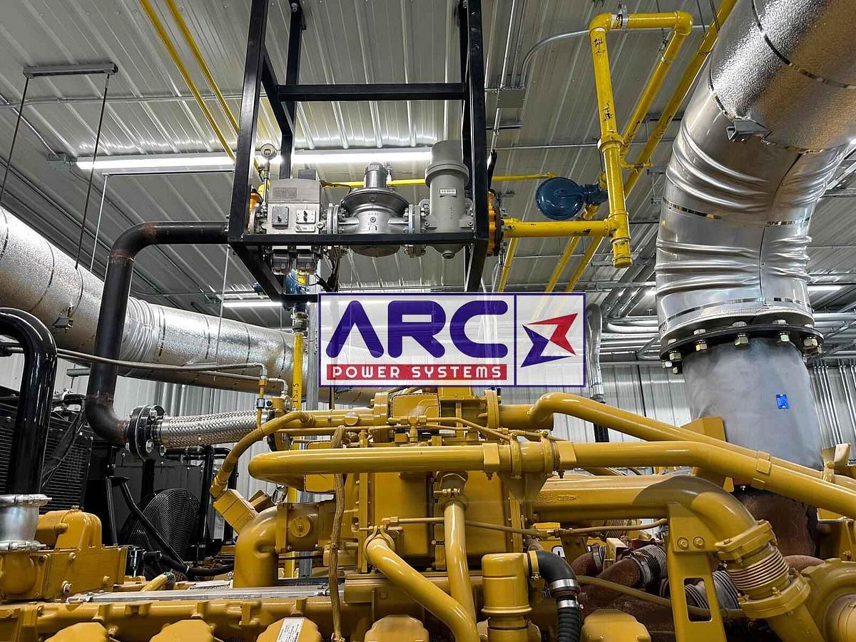 Used Caterpillar G3512 750kW Natural Gas Generator Set