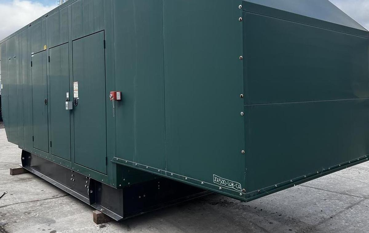 Used 2017 Cummins 500kW Natural Gas Generator Set