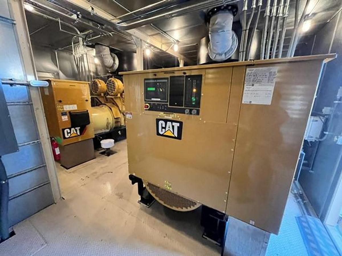 Used 2014 Caterpillar 3512C 1500kW Tier 2 Diesel Generator Set (2 Available)