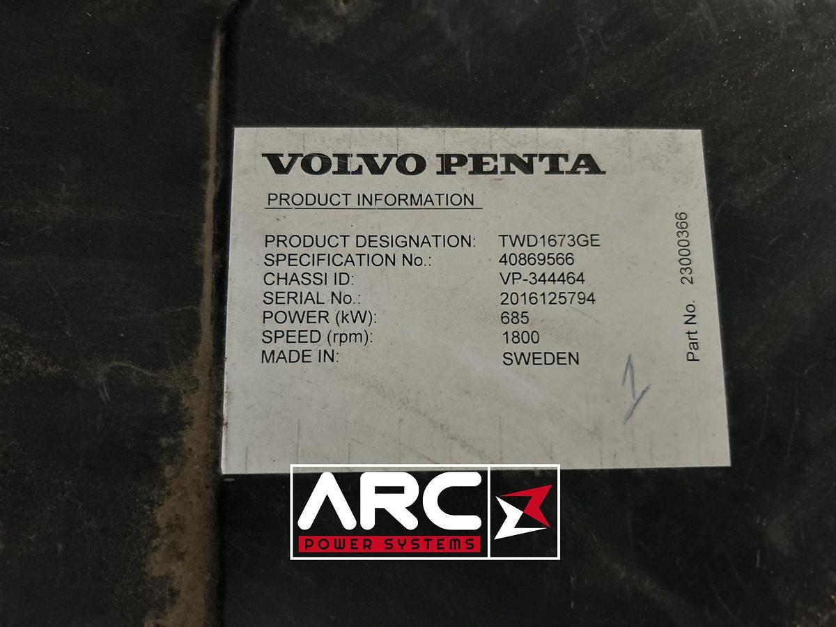 Used Volvo Penta 625kW Tier 4 Final Diesel Generator Sets (9 Available)