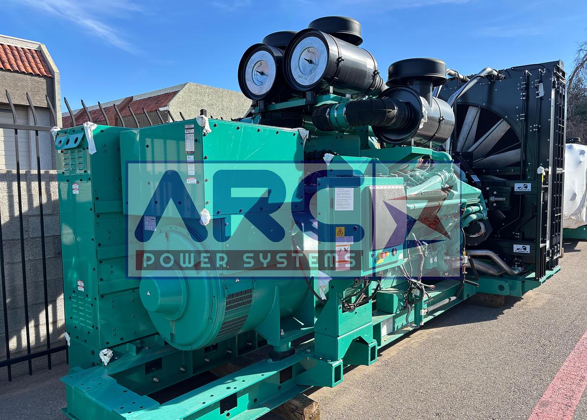 2022 Cummins DQGAS QSK50 1500kW Tier 4 Final Certified Diesel Generator Sets