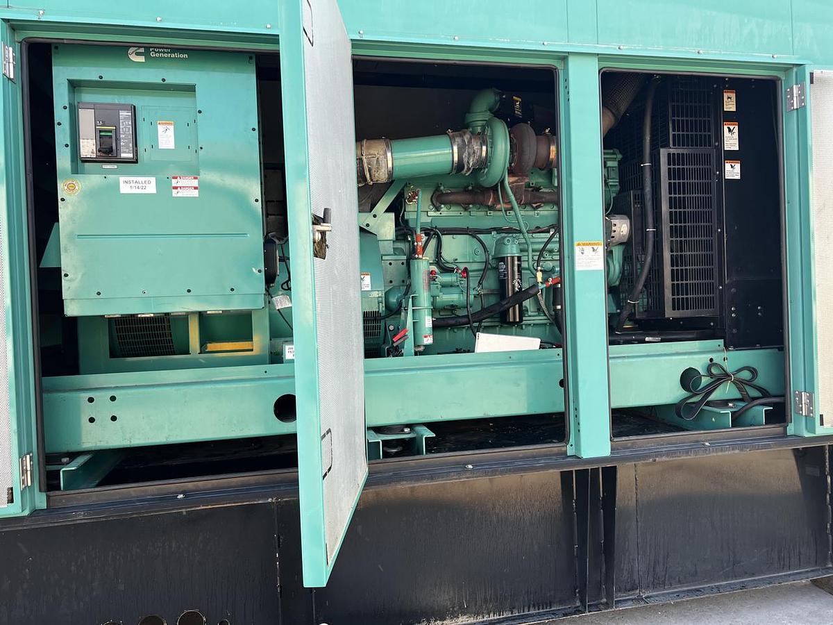 Used 2008 Cummins DFEK 500kW QSX15-G9 Tier 2 Diesel Generator Set