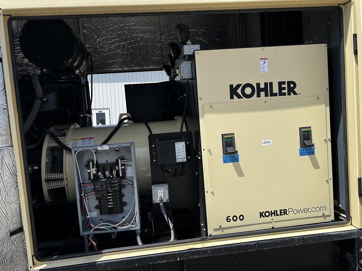 Used 2018 Kohler 600kW Tier 2 Diesel Generator Set