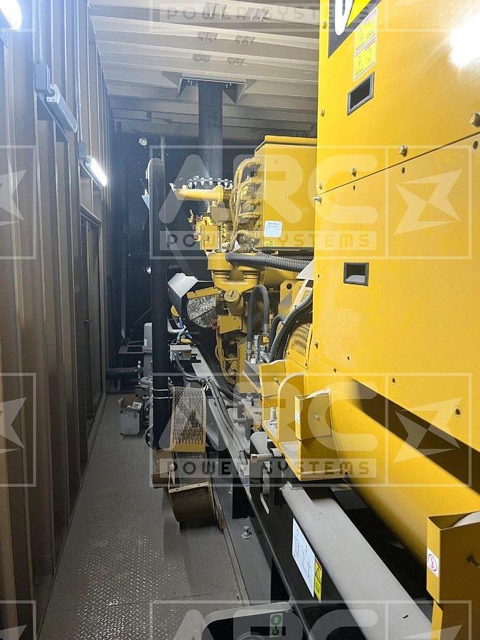 Used (2) 2020 CAT G3520H 2.469MW Natural Gas Generator Sets
