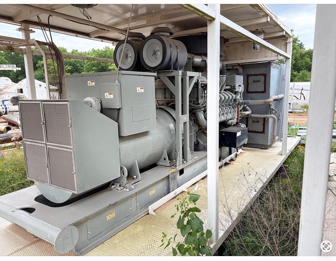 Used MTU 12V4000 1225kW / 1750kVA 600V Diesel Generator Sets — SCR Drilling Rig Power Packages