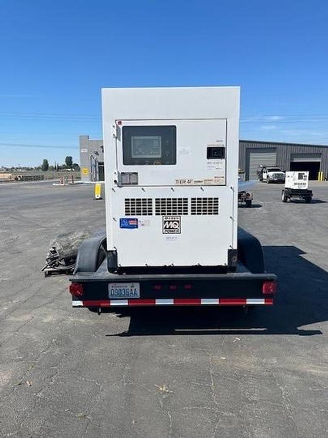 Used 2017 MultiQuip DCA220 176kW Tier 4 Final Rental Grade Portable Generator CARB Certified