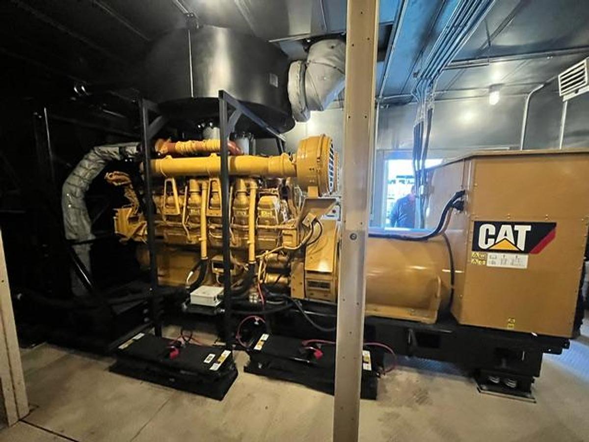 Used 2014 Caterpillar 3512C 1500kW Tier 2 Diesel Generator Set (2 Available)