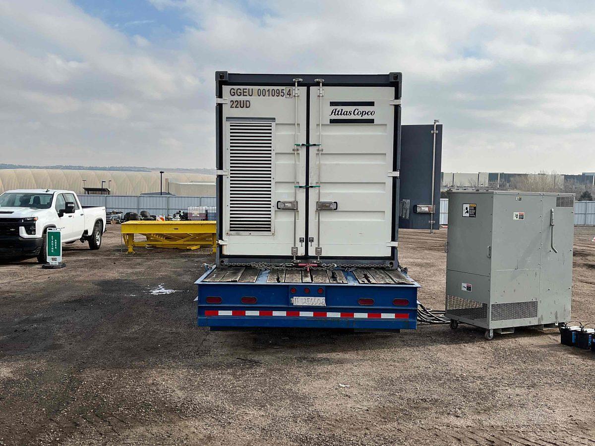Used Atlas Copco QAC1200 1000kW Tier 2 Diesel Generator Set