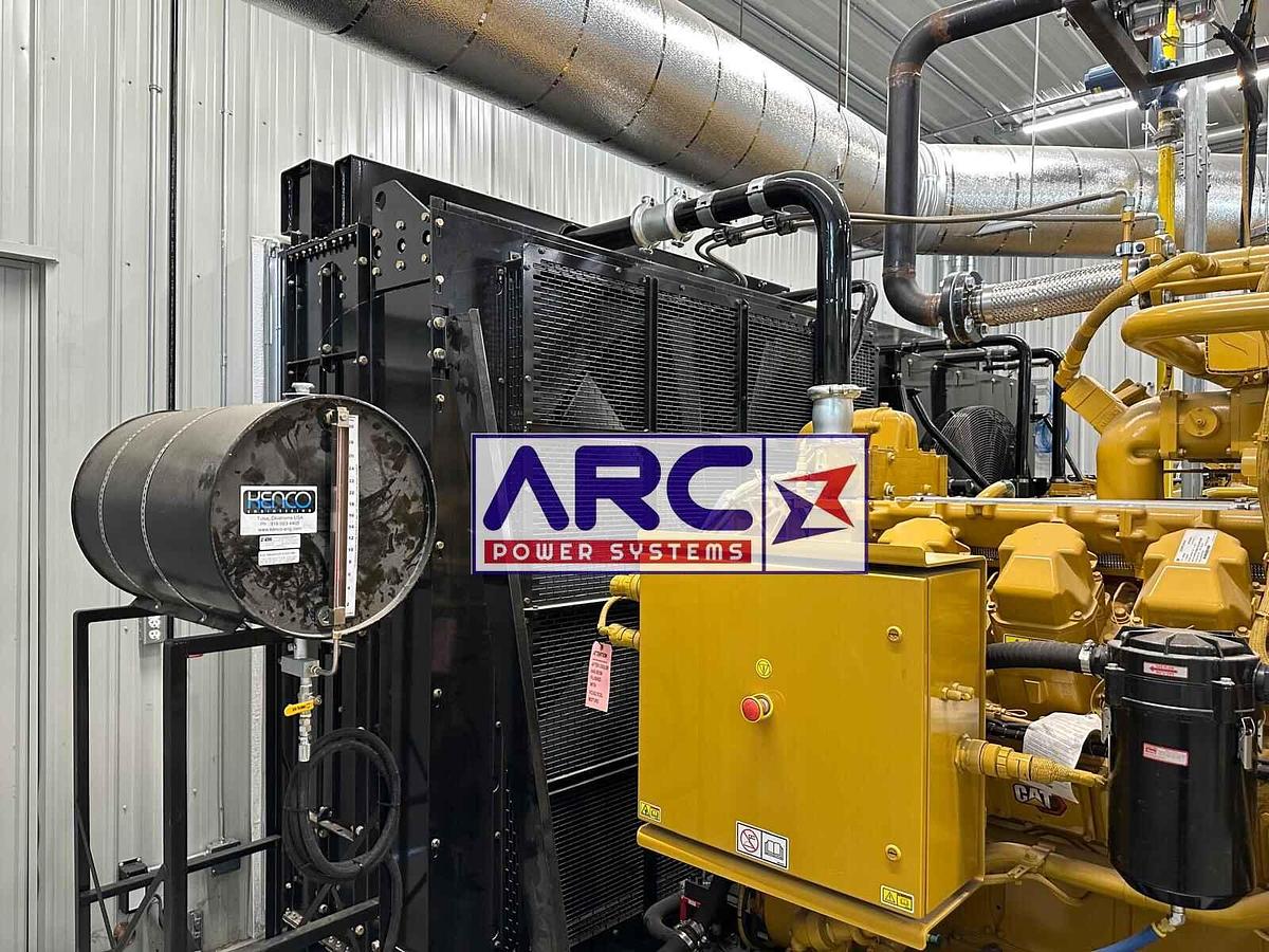 Used Caterpillar G3512 750kW Natural Gas Generator Set