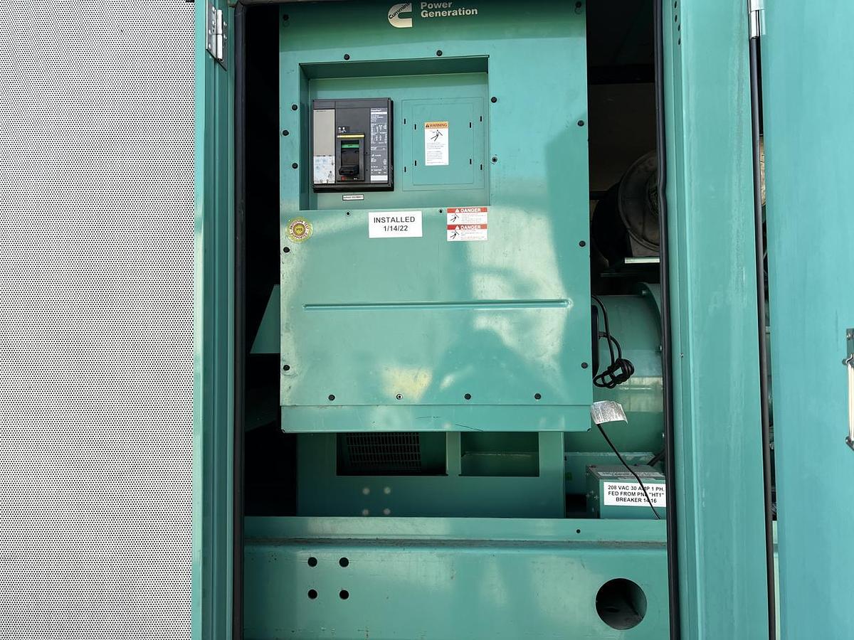 Used 2008 Cummins DFEK 500kW QSX15-G9 Tier 2 Diesel Generator Set
