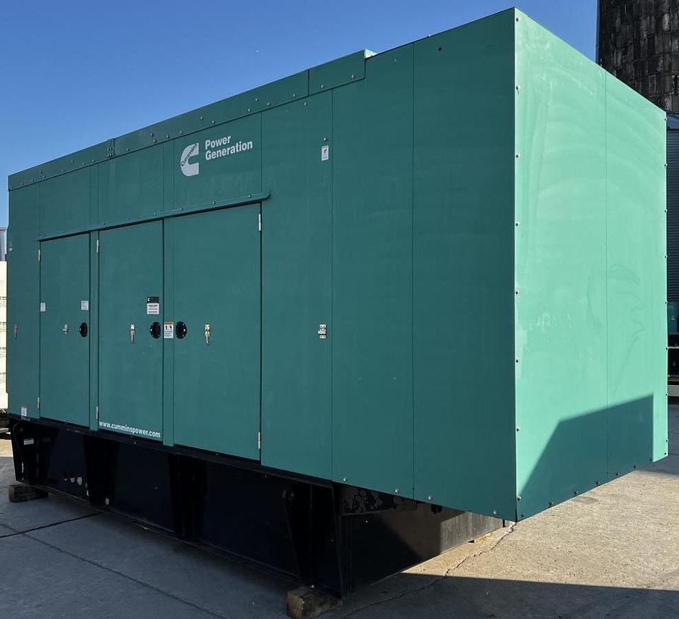 Used 2008 Cummins DFEK 500kW QSX15-G9 Tier 2 Diesel Generator Set