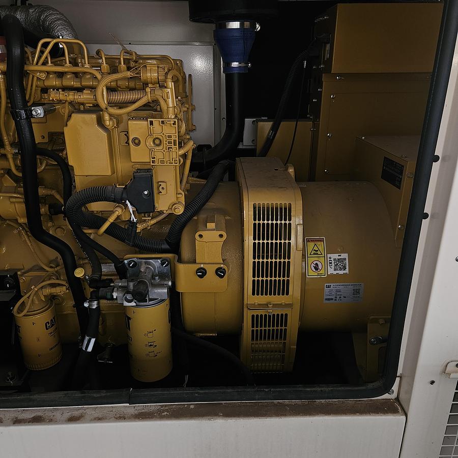 Used 2023 Caterpillar D100GC C4.4 80kW Diesel Generator Set