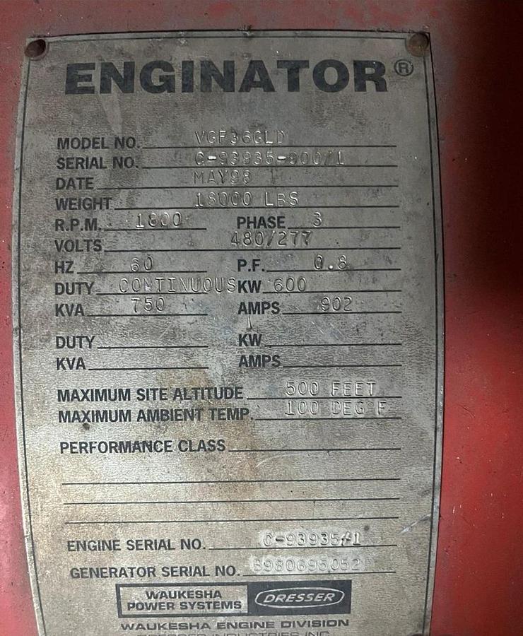 Used 1995 CATERPILLAR 3512