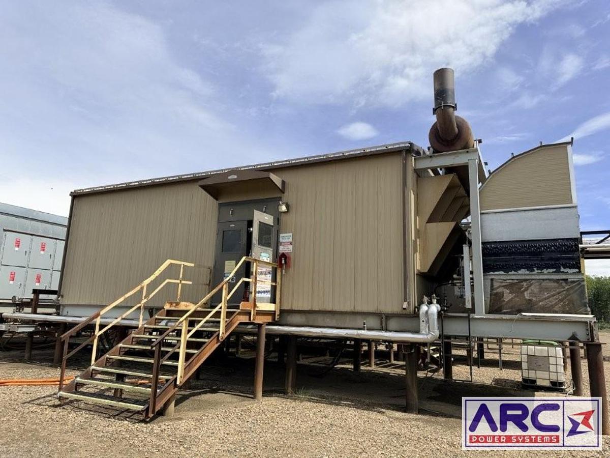 Used 2012 GE Jenbacher JGS 416 GS-B91 1,127 kW Natural Gas Generator Packages — 4160 kV, 60 Hz — 2 Available