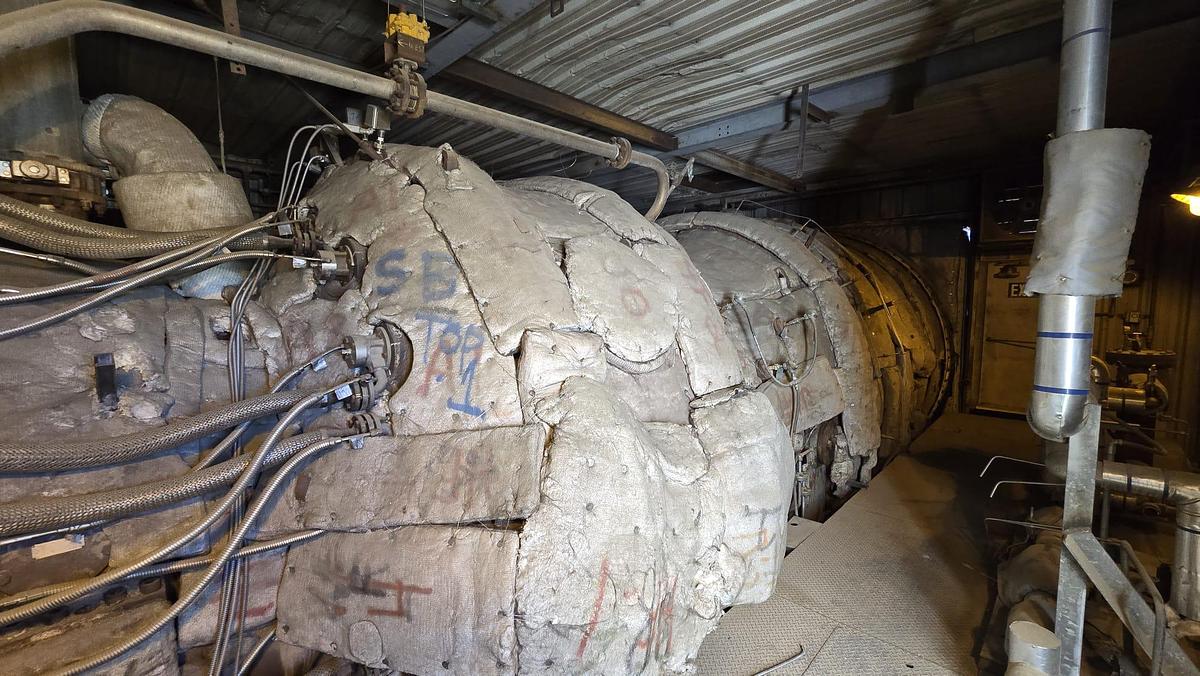 Used x Westinghouse 501B6 75 MW Dual Fuel Gas Turbines