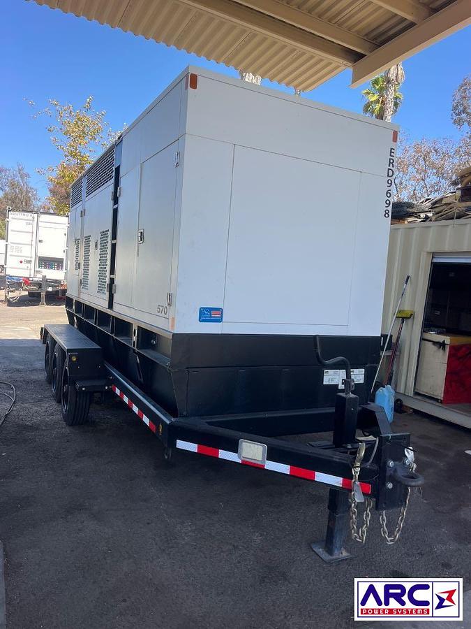 Generac MDE570 Tier 4 Final Rental Grade Towable Diesel Generators - 2 Available